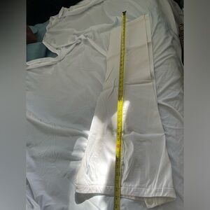 Chicos size 2 beige slacks with zipper and button.K.